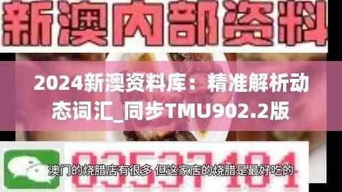 2024新澳资料库:精准解析动态词汇_同步TMU902.2版