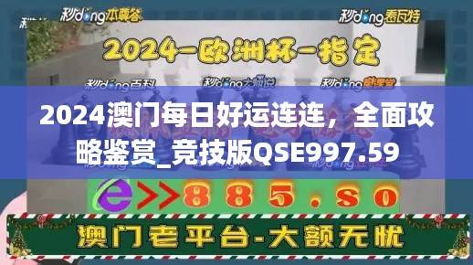 2024澳门每日好运连连,全面攻略鉴赏_竞技版QSE997.59