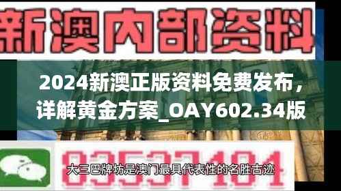 2024新澳正版资料免费发布,详解黄金方案_OAY602.34版