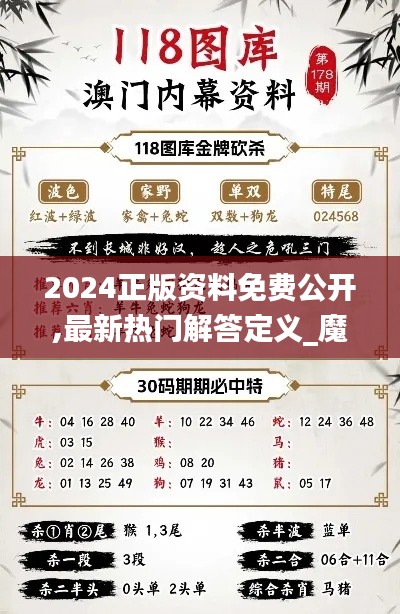2024正版资料免费公开,最新热门解答定义_魔力版MWY186.58