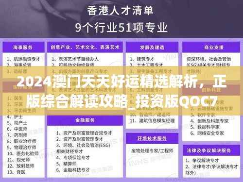 2024澳门天天好运精选解析,正版综合解读攻略_投资版QOC716.8