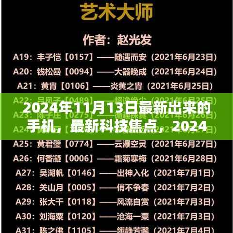 2024年新款手机深度解析,最新科技焦点,带你了解最新发布的手机