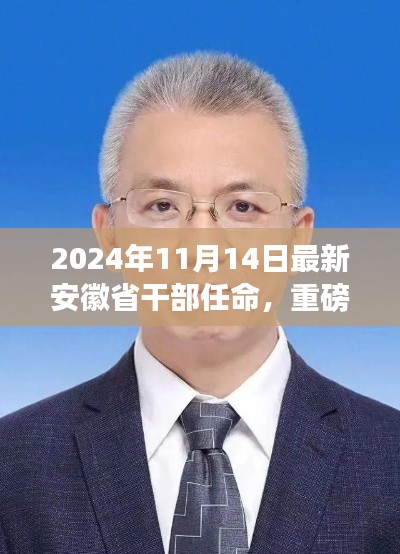 重磅!安徽省最新干部任命揭晓,未来领导者风采展望