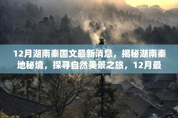 揭秘湖南秦地秘境,秦国文最新消息带你探寻自然美景之旅的宁静之美(十二月最新更新)