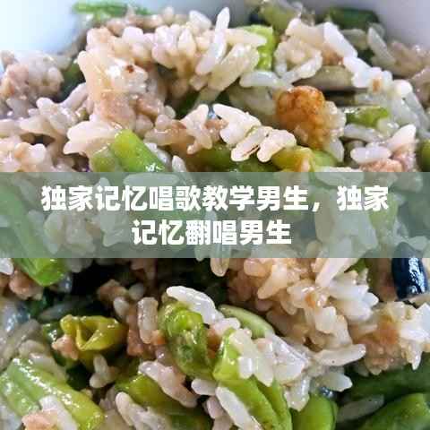 独家记忆唱歌教学男生,独家记忆翻唱男生