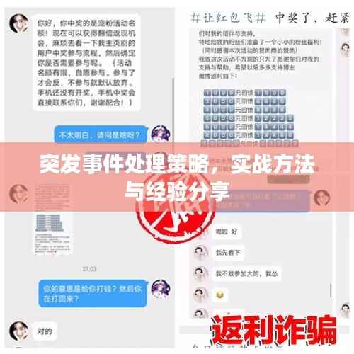 突发事件处理策略,实战方法与经验分享