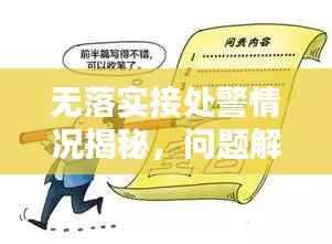 无落实接处警情况揭秘,问题解析与应对之策