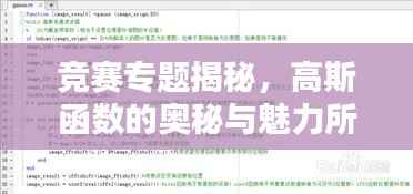 竞赛专题揭秘,高斯函数的奥秘与魅力所在