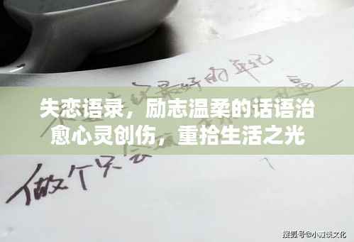 失恋语录,励志温柔的话语治愈心灵创伤,重拾生活之光