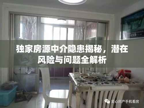 独家房源中介隐患揭秘,潜在风险与问题全解析